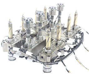 8 8混搭侧进胶 针阀热流道系统